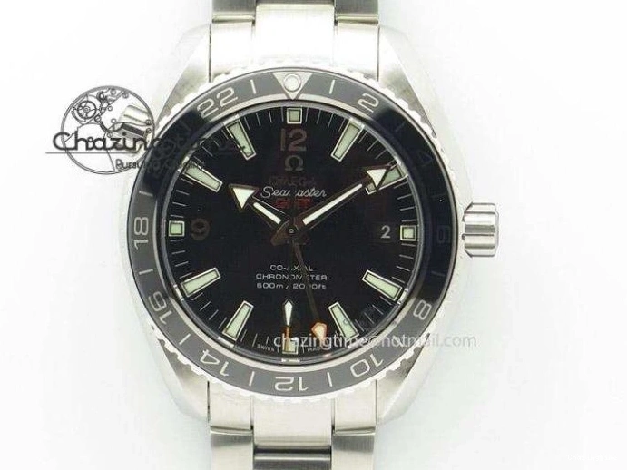 0513 GoodFit Seamaster Professional Chrono RG Blue Ceramic Blue Dial On Blue Gummy Strap A 8213